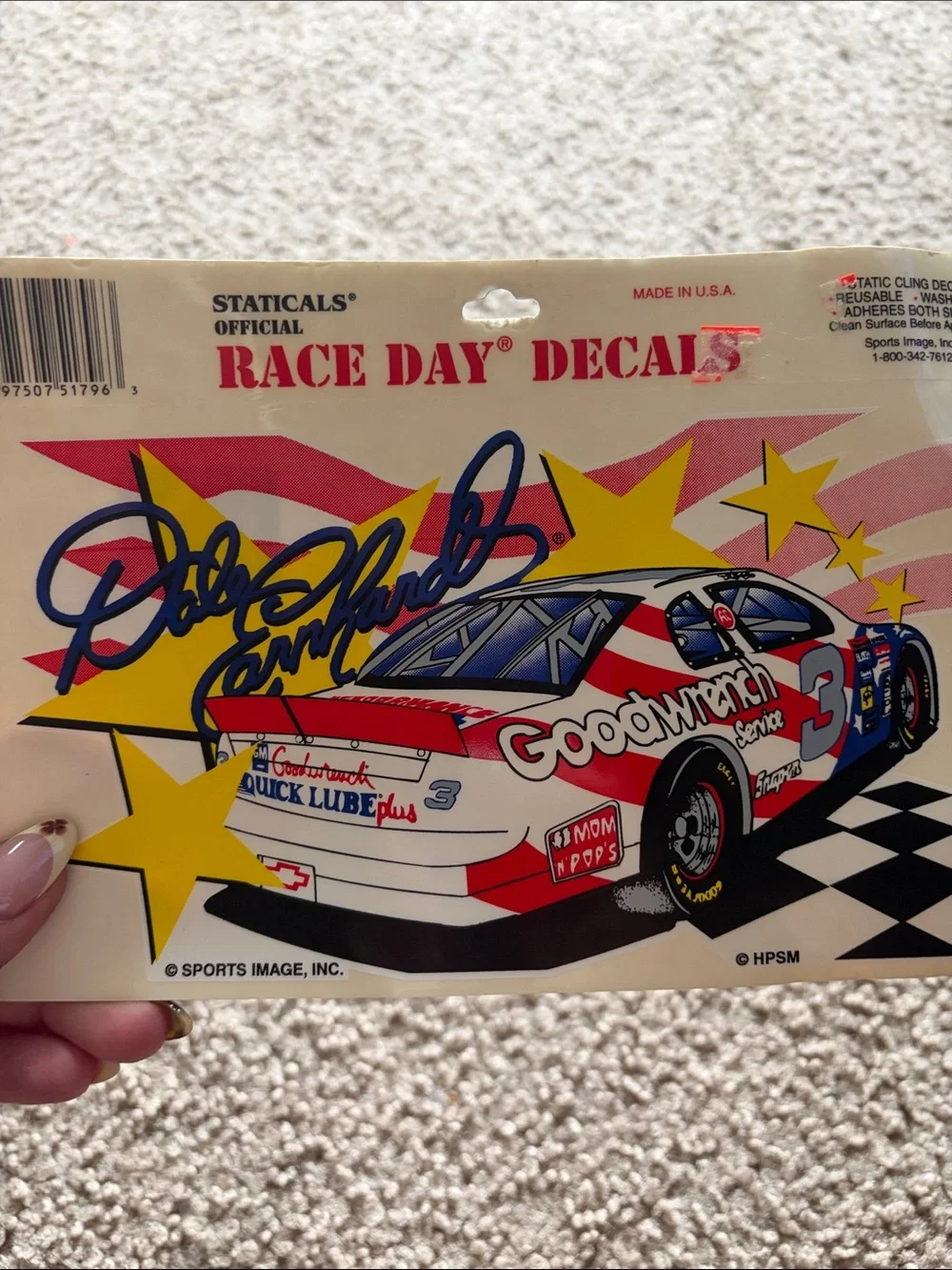 Nascar bright red